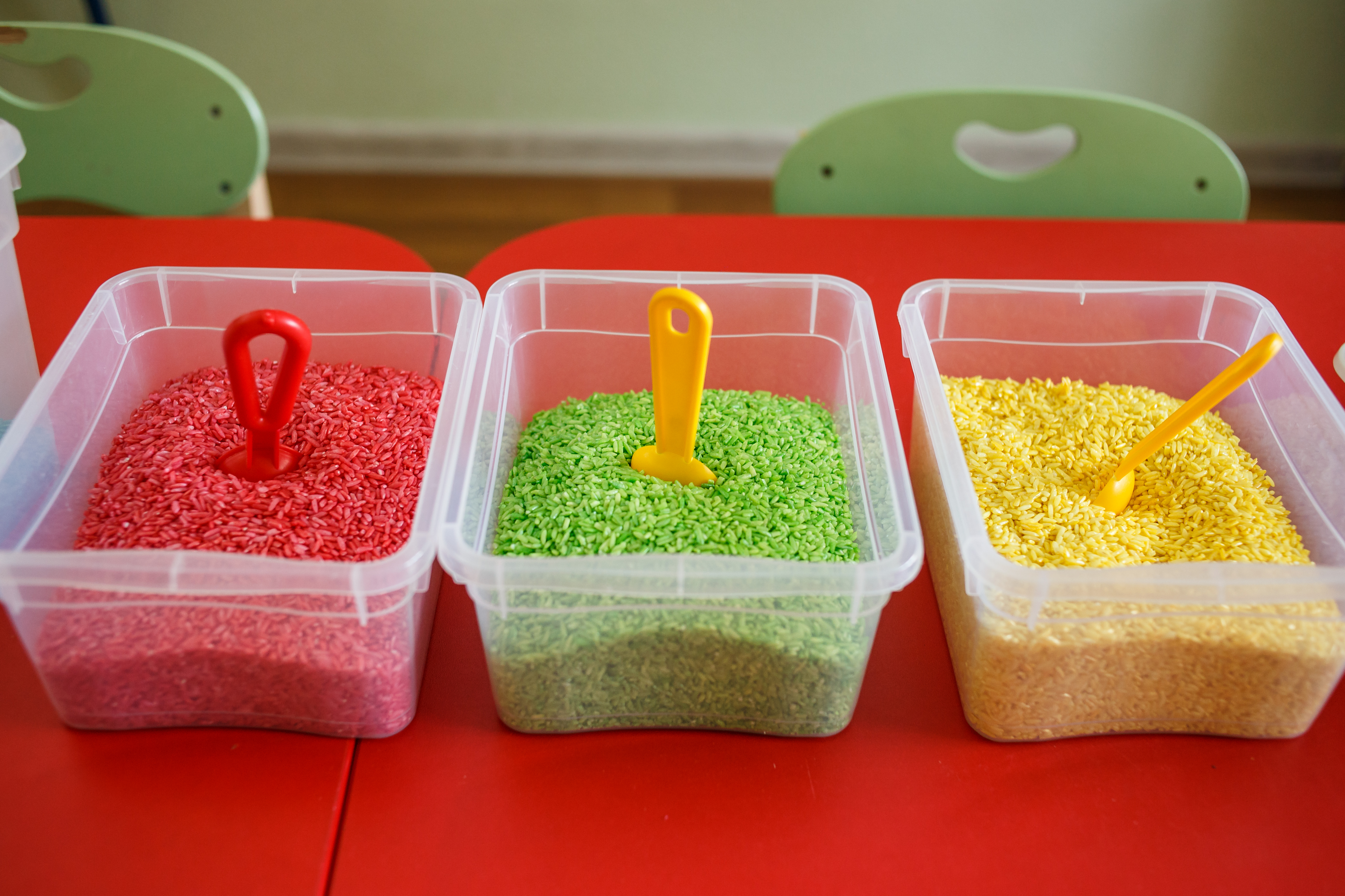 Halloween Fizzy Sensory Bins for kids