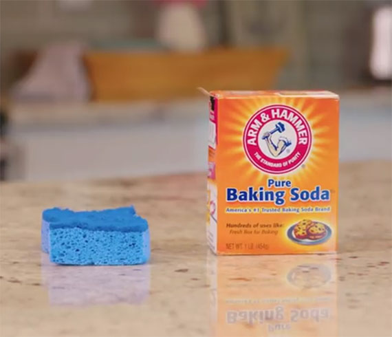 Refresh A Smelly Sponge